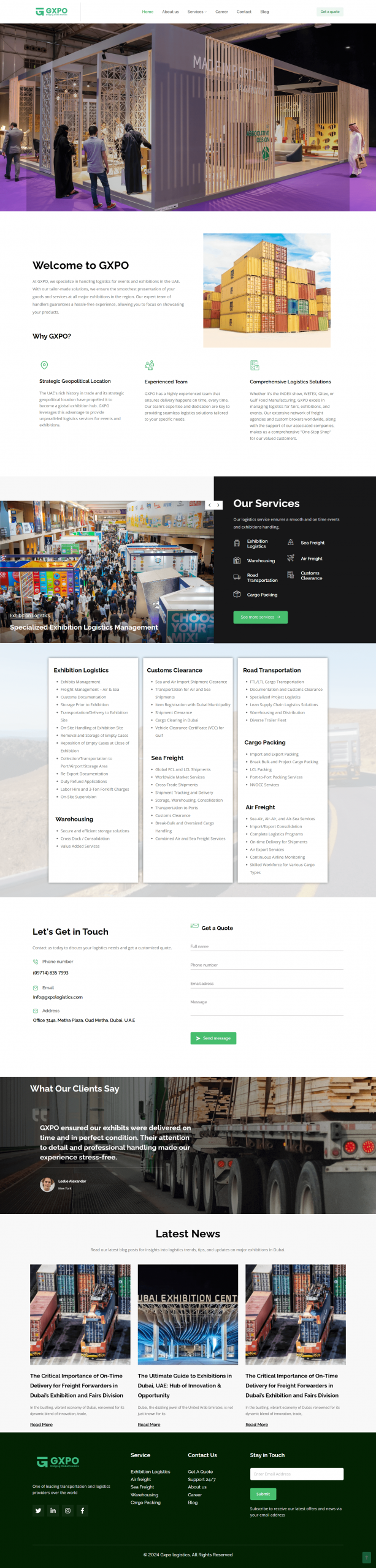 Gxpo Logistics