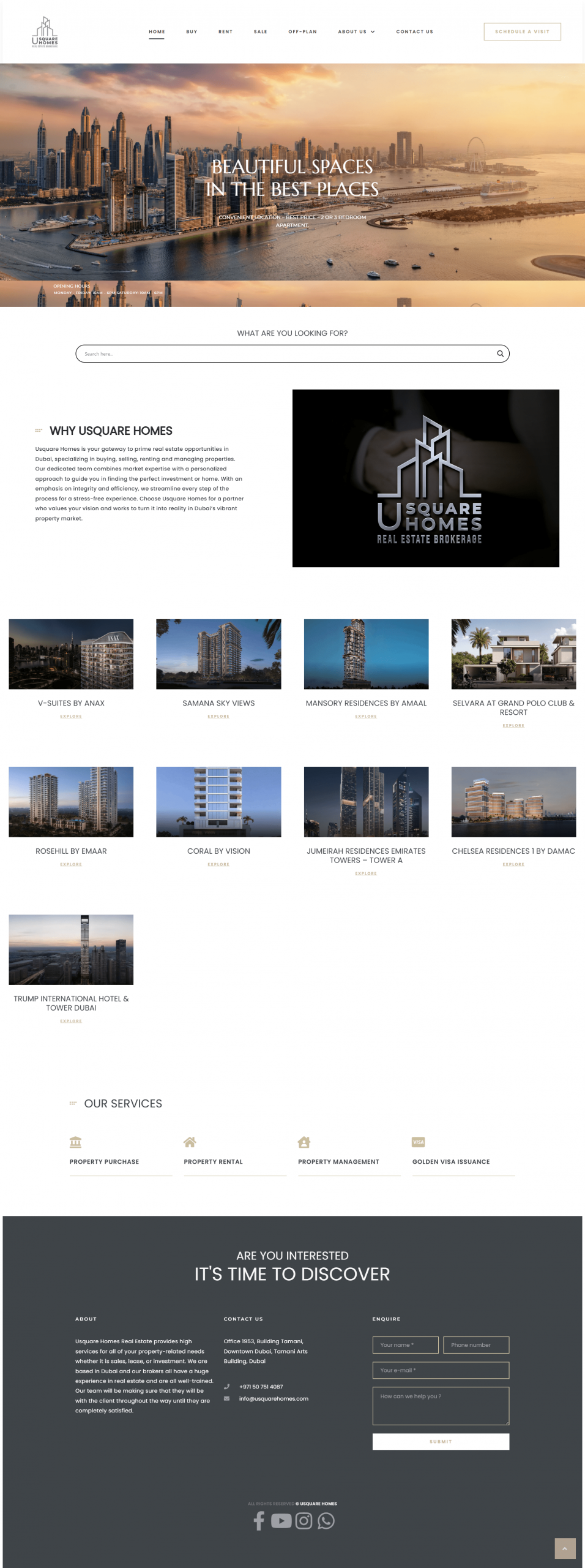 Usquare Homes